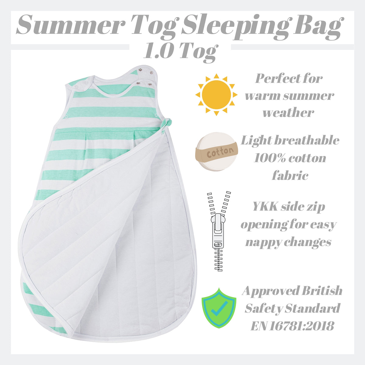 Summer best sale tog grobag