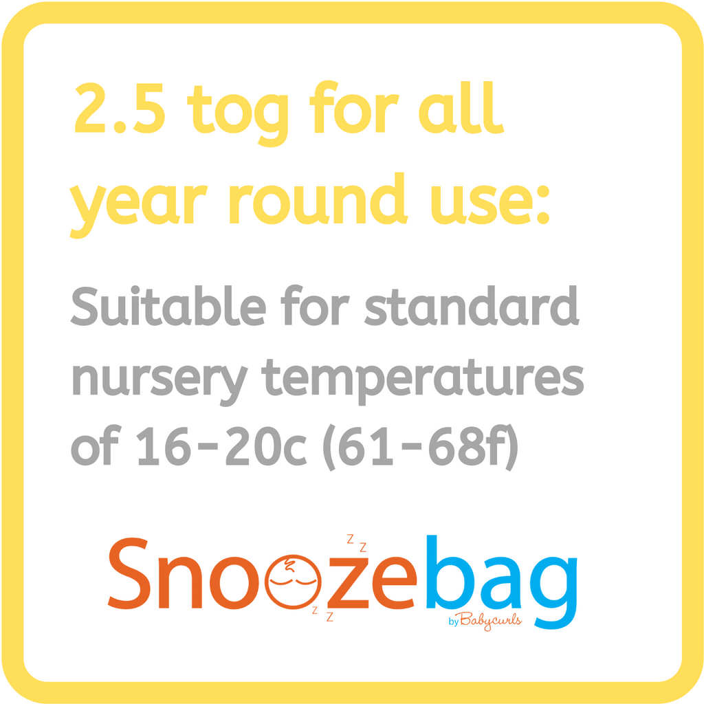 Snoozebag 2.5 Tog Baby Sleeping Bags